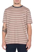 Men's Barney Cools Retro Striped T-shirt - White