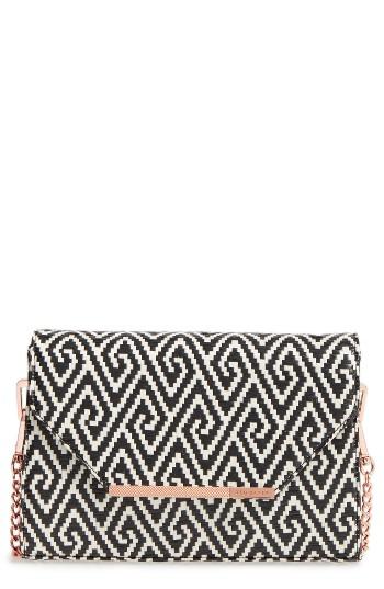 Ted Baker London Woven Crossbody Bag - Black