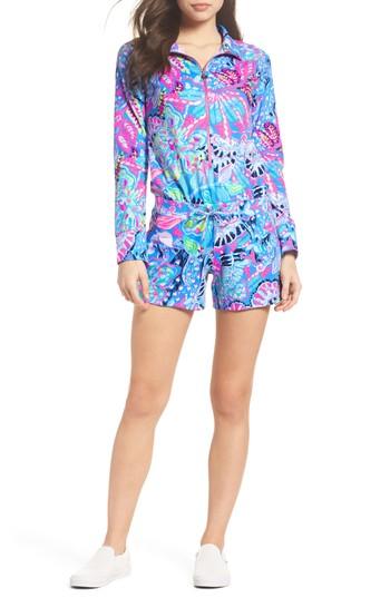 Women's Lilly Pulitzer Skipper Romper - Purple