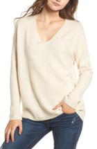 Women's Dreamers By Debut V-neck Sweater - Ivory