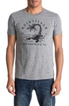Men's Quiksilver Scorpio Island Graphic T-shirt - Grey