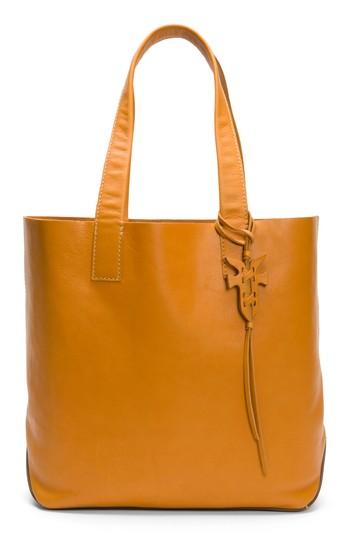 Frye Carson Leather Tote - Orange