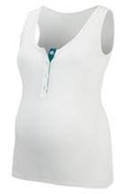 Women's Amoralia Maternity/nursing Button Tank