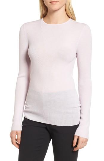 Women's Lewit Italian Merino Wool Sweater - Purple