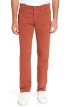 Men's Ag Graduate Sud Slim Straight Leg Pants X 34 - Orange