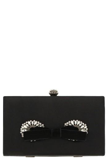 Badgley Mischka Autumn Clutch - Black