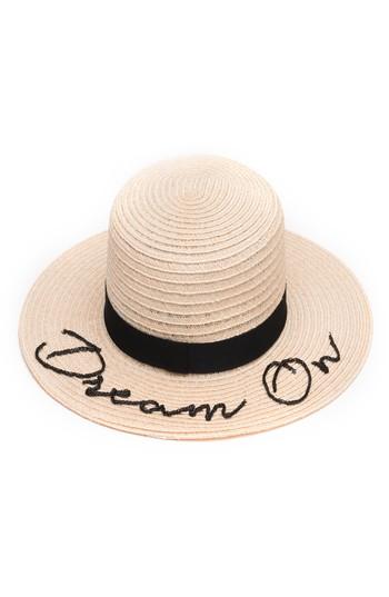 Women's Genie By Eugenia Kim Colette Dream On Boater Hat - Ivory