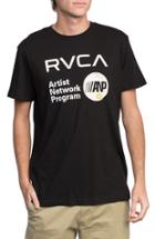 Men's Rvca Anp Fill Graphic T-shirt, Size - Black