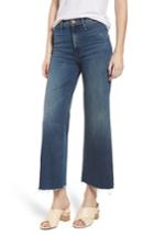 Women's Mother The Swooner High Waist Crop Wide Leg Jeans - Blue