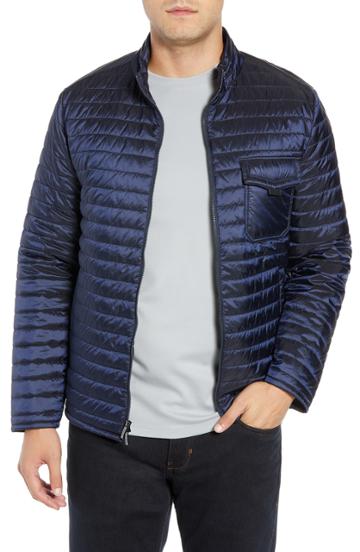 Men's Robert Barakett Beaconsfield Puffer Jacket - Blue