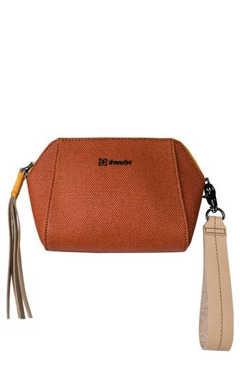Sherpani Vibe Canvas Wristlet - Orange
