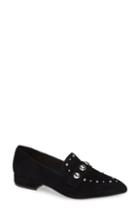 Women's Kenneth Cole New York Camelia Studded Loafer .5 M - Black