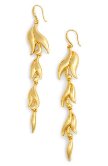 Women's Badgley Mischka Swirl Drop Earrings