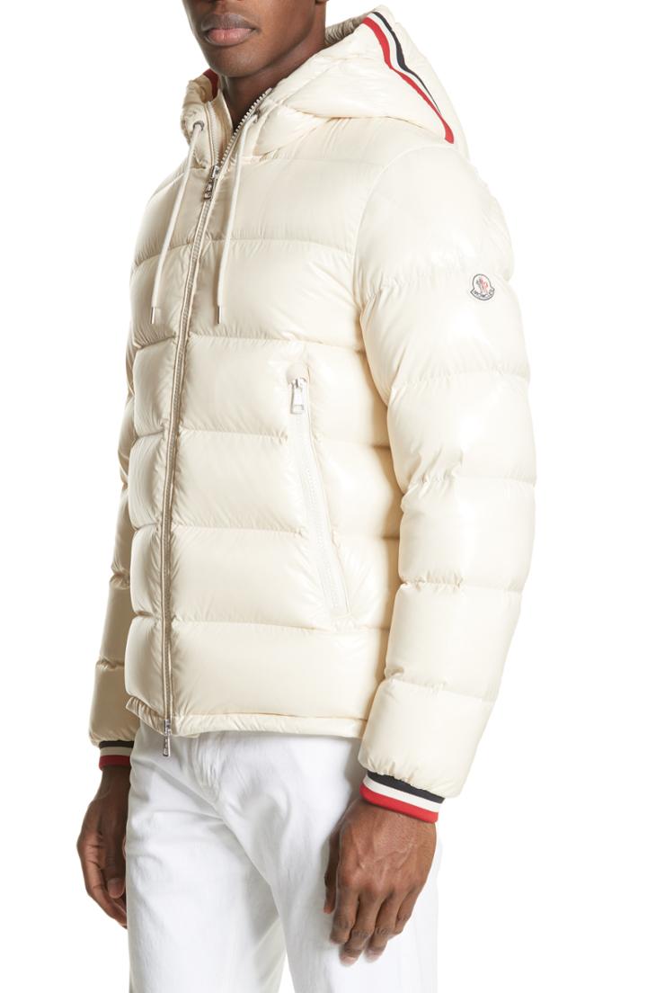 Men's Moncler Alberic Giubbotto Laque Down Jacket