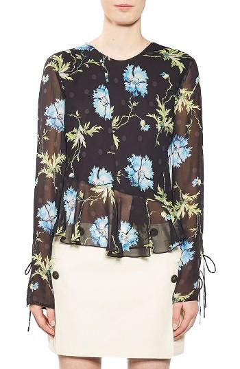Women's Topshop Unique Evelyn Silk Blouse