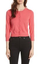 Women's Kate Spade New York Jewel Button Crop Cardigan