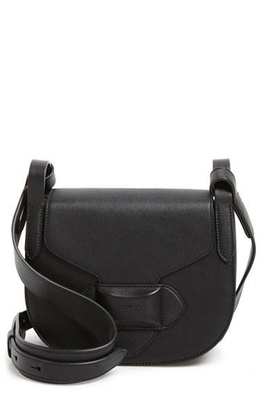 Michael Kors 'small Daria' Leather Crossbody Bag - Black