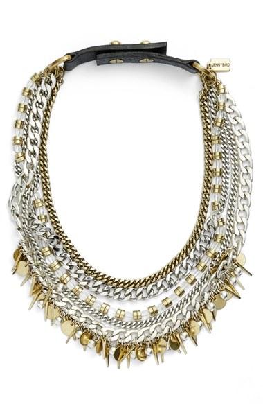 Women's Jenny Bird Talitha Multistrand Collar Necklace