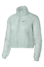 Women's Nike Transparent Running Jacket - Grey