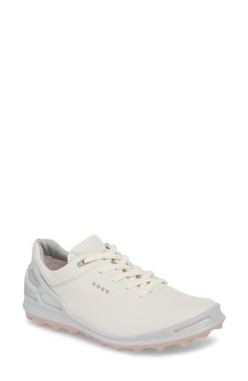 Women's Ecco Golf Cage Pro Gore-tex Waterproof Shoe -7.5us / 38eu - White
