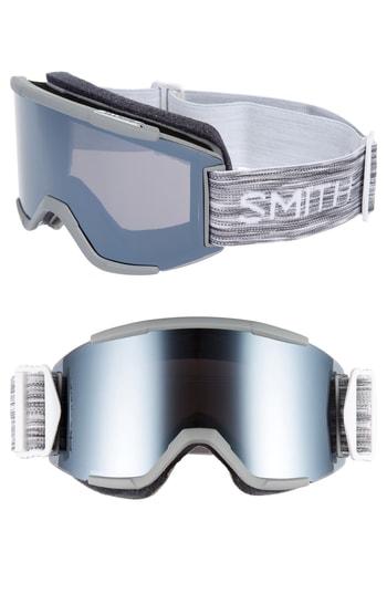 Women's Smith Squad Chromapop 180mm Snow Goggles - Cloudgrey