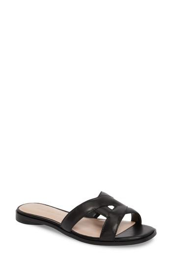 Women's Avec Les Filles Blaye Slide Sandal M - Black