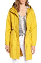 Women's Joules Right As Rain Waterproof Hooded Jacket - Metallic