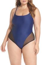 Women's Chromat Delta X One-piece Swimsuit, Size - Blue