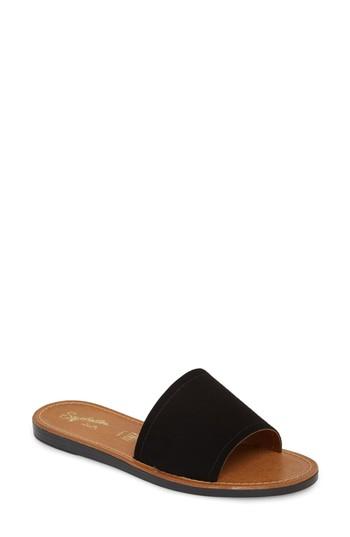 Women's Seychelles Leisure Slide Sandal M - Black