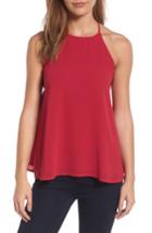 Women's Trouve Y-back Halter Tank, Size - Red