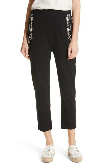 Women's The Great. The Vineyard Pants - Black