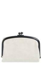 Women's Hobo Aura Compact Wallet - Ivory