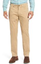 Men's Peter Millar Stretch Sateen Five-pocket Pants - Beige