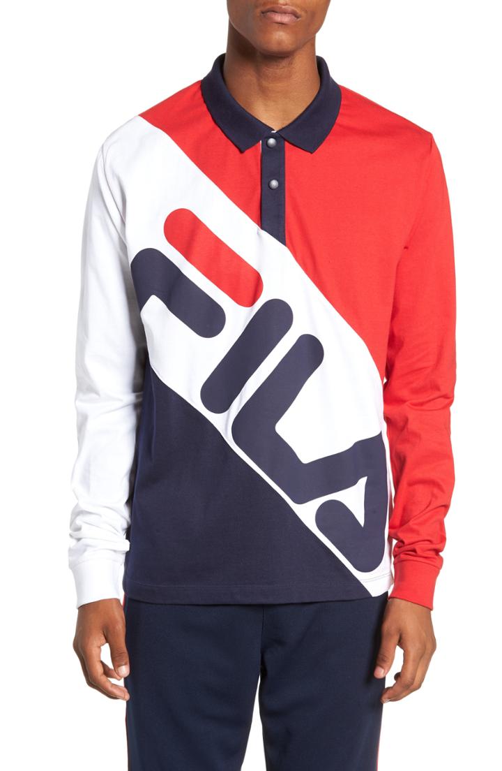 Men's Fila Taygen Rugby Polo