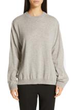 Women's Tibi Mixed Media Top, Size - Grey