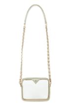 Kelly Wynne Clear Mingle Mingle Mini Crossbody Bag - Ivory
