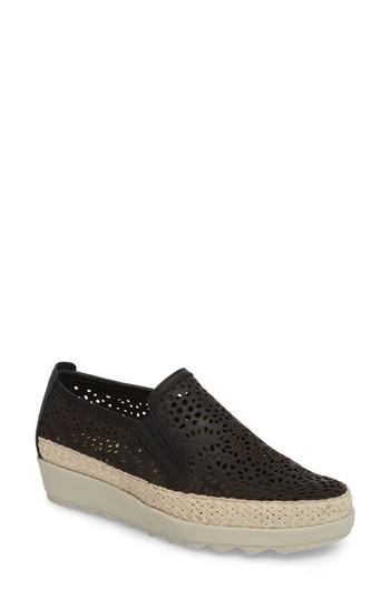 Women's The Flexx Call Me Perforated Slip-on Sneaker M - Black