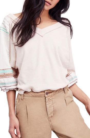 Women's Free People Bubble Shirt - Pink