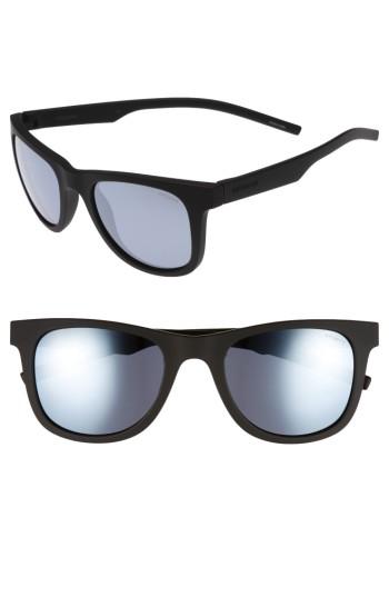Men's Polaroid Eyewear 7020s 52mm Polarized Sunglasses - Black