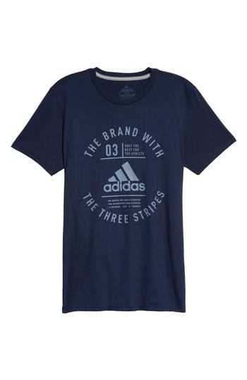 Men's Adidas Tsl Emblem T-shirt, Size - Grey