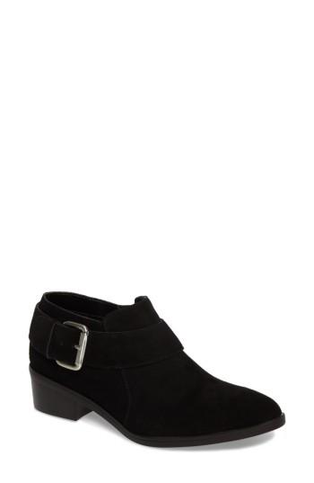 Women's Bella Vita Hadley Buckle Bootie .5 N - Black