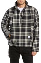 Men's Mr. Completely Puffy Classic Fit Half Zip Pullover - Black
