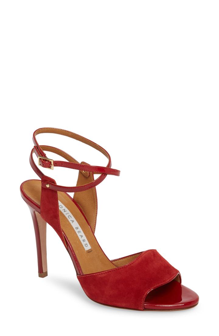 Women's Veronica Beard Suma Sandal Us / 38eu - Red
