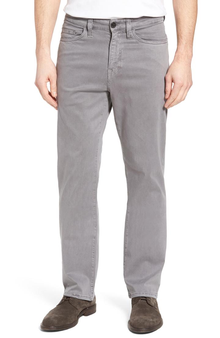 Men's 34 Heritage Charisma Relaxed Fit Twill Pants X 34 - Grey