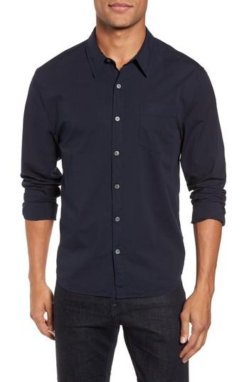 Men's James Perse Relaxed Fit Sport Shirt (xs) - Blue