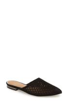 Women's Linea Paolo Daisy Perforated Mule M - Black