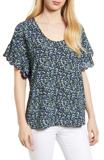 Women's Michael Michael Kors Wildflower Print Top - Green