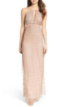 Women's Adrianna Papell Embellished Cutout Gown