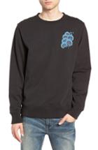 Men's Saturdays Nyc Bowery Orchid Graphic Sweatshirt