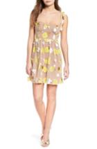 Women's For Love & Lemons Fruitpunch Sequin Minidress - Beige